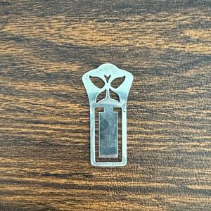 James Avery Discontinued Silver Butterfly Bookmark
